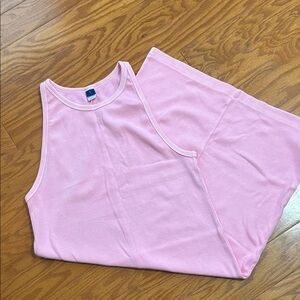 Pink Sleeveless Nightgown